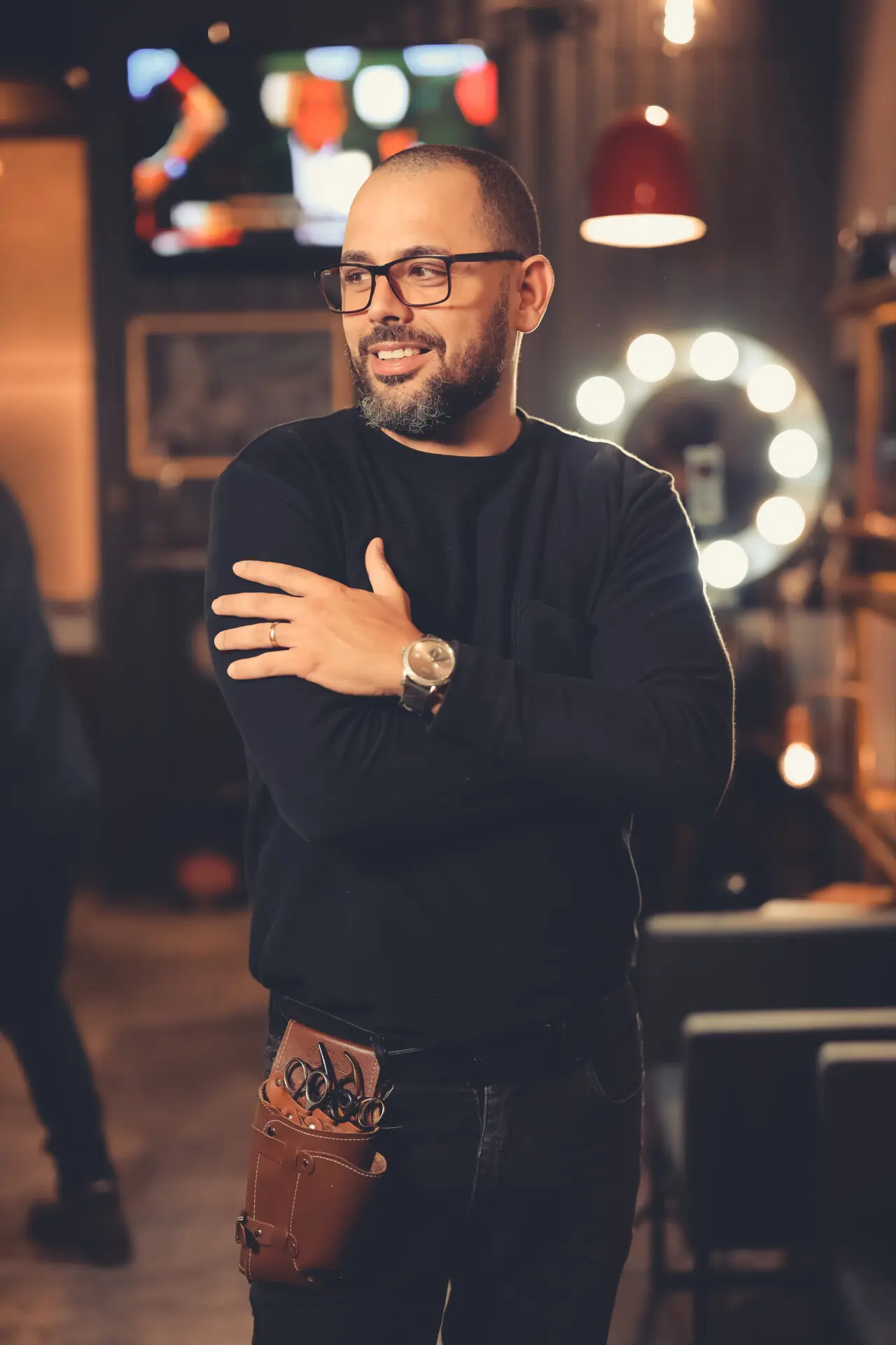 Adriano Silva, Barbeiro Master e proprietário da Barba Man